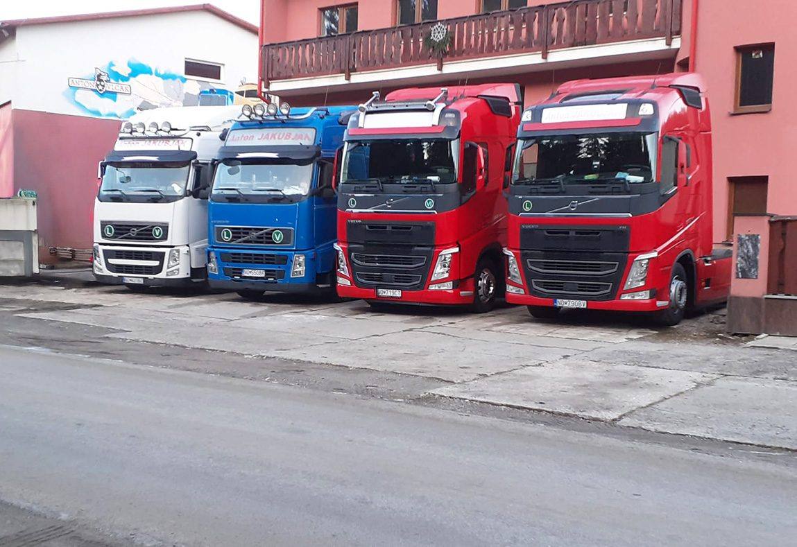 Volvo na ceste